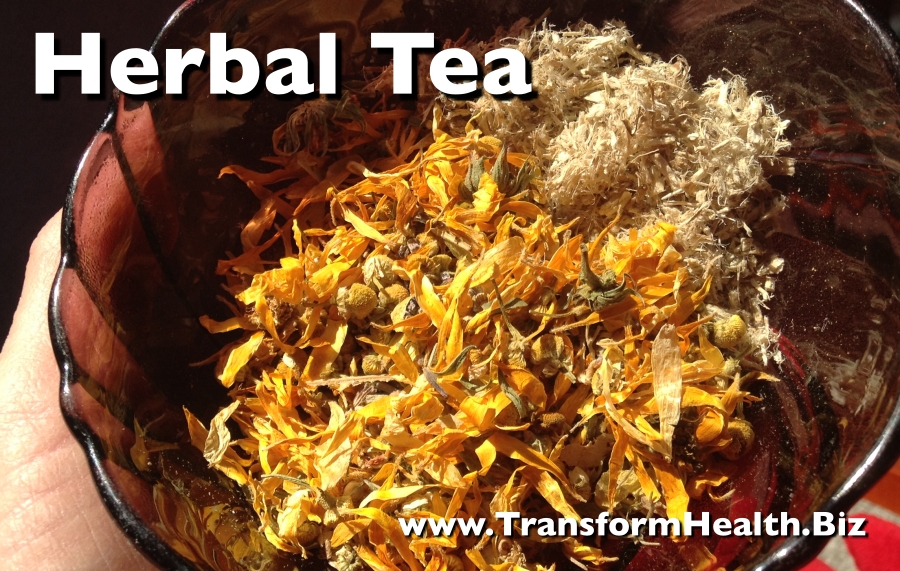 Soothing Herbal tea organic for sale online, orange calendula dried bloom herbal plant, green plantain leaf herbal tea, white marshmallow root herbal medicine plant, custom herbal tea mixture, custom herbal formulation, herbal medicine infusion, chamomile herb, calendula herb, slippery elm herb, herbalist Fort Collins, Fort Collins herbal medicine, Fort Collins herbalist, Fort Collins healer