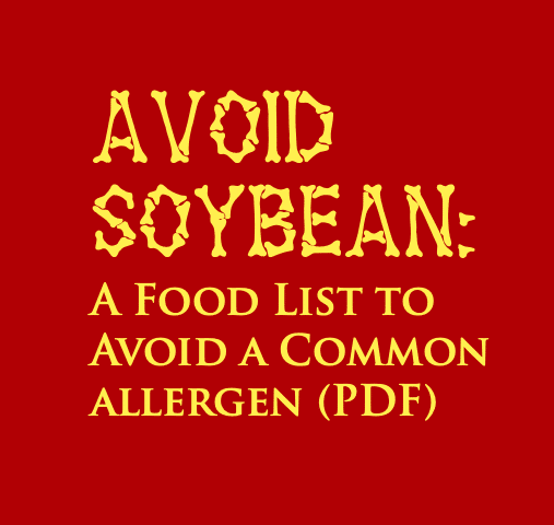 Soybean food list cover